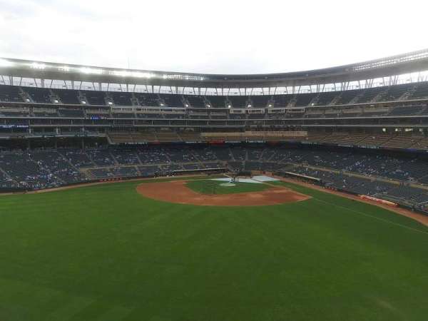 Target Field, section: 333, row: 1, seat: 1