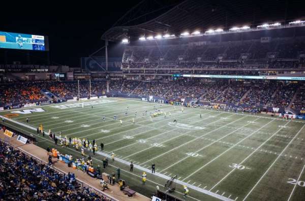 Princess Auto Stadium, section: 205, row: 1, seat: 13