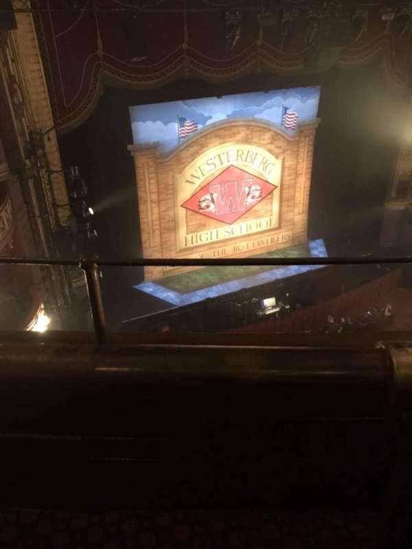 Palace Theatre, Manchester, section: Grand tier, row: A, seat: 12