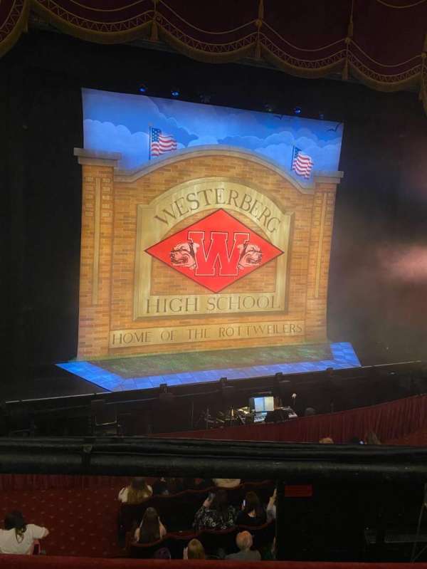 Palace Theatre, Manchester, section: Circle, row: A, seat: 31