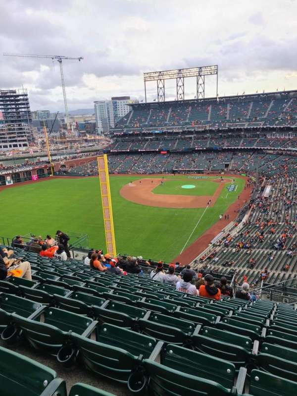 Oracle Park, section: VR335, row: 12, seat: 1 and 2