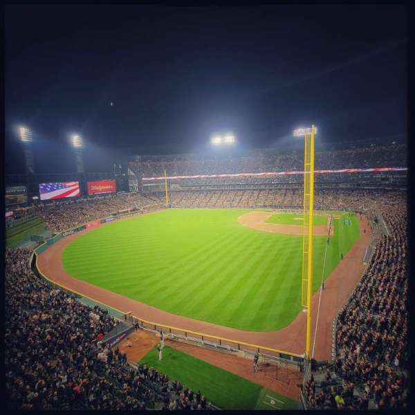Rate Field, section: 558, row: 1, seat: 1