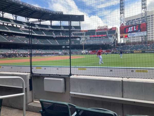 Truist Park, section: 14, row: 3, seat: 10