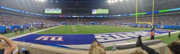 MetLife Stadium, section: 103, row: 4, seat: 4