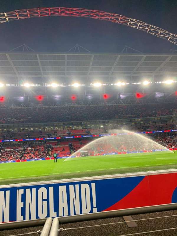 Wembley Stadium, section: 123, row: 1, seat: 25