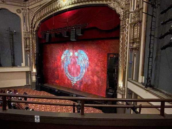 Golden Gate Theatre, section: Loge R, row: B, seat: 18