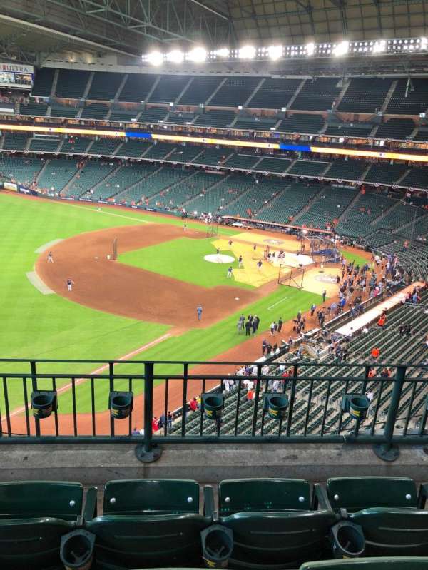 Daikin Park, section: 307, row: 3, seat: 7