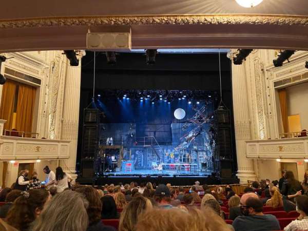 Shubert Theatre, Boston, section: Orchestra, row: P, seat: 106