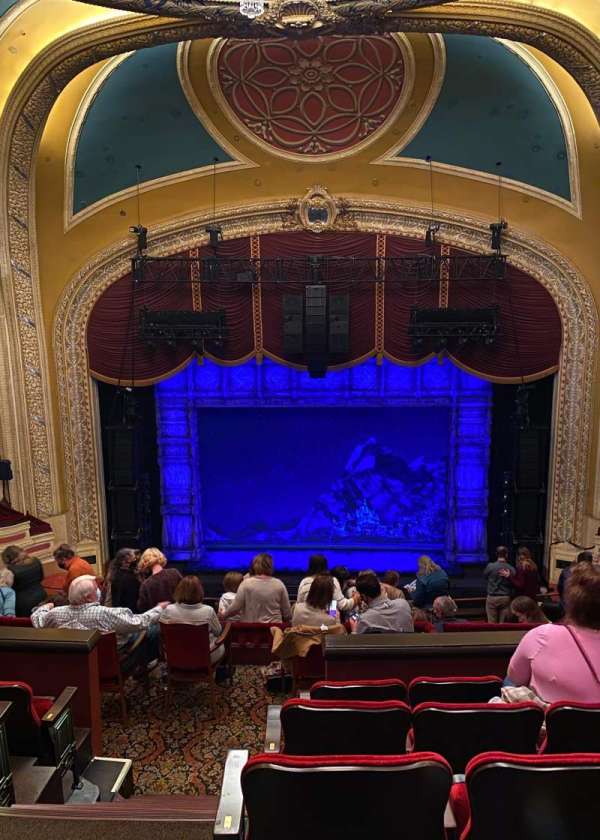 Orpheum Theatre, Minneapolis, section: Balcony 6, row: L, seat: 1