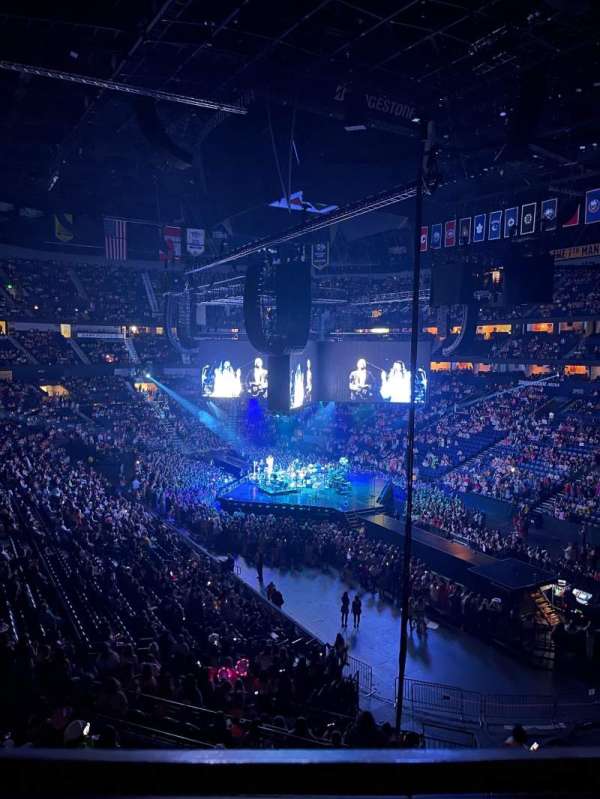 Bridgestone Arena, section: 314, row: A, seat: 1