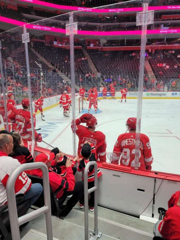 Little Caesars Arena, section: 125, row: 4, seat: 14