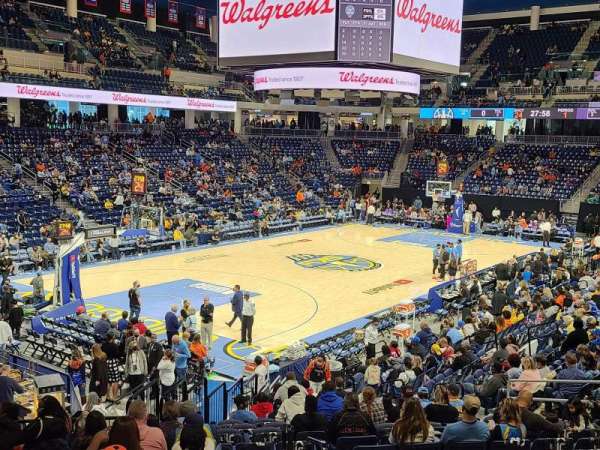 Wintrust Arena, section: 114, row: Q, seat: 1