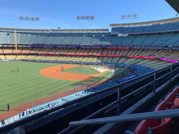 Dodger Stadium, section: 241 Club, row: B, seat: 2
