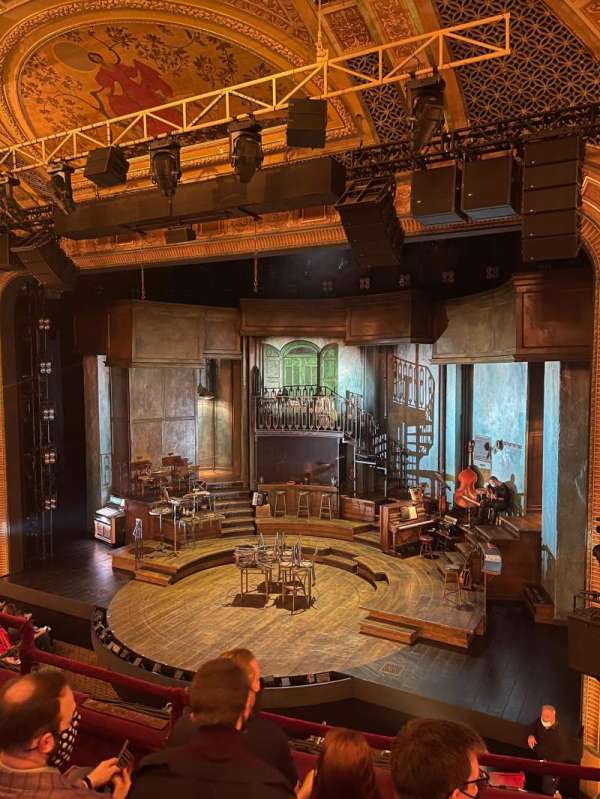 Walter Kerr Theatre, section: Mezzanine R, row: D, seat: 12