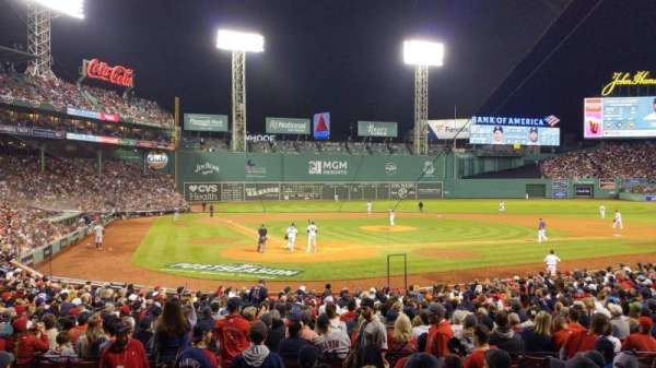Fenway Park, section: Loge Box 126, row: HH, seat: 4