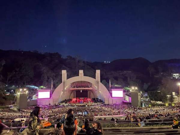 Hollywood Bowl, section: M1, row: 9, seat: 31