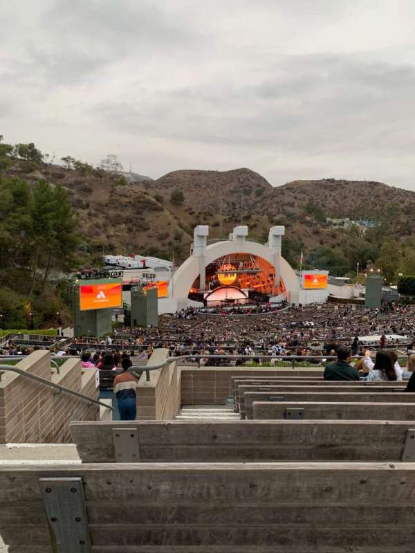 Hollywood Bowl, section: U2, row: 9, seat: 117