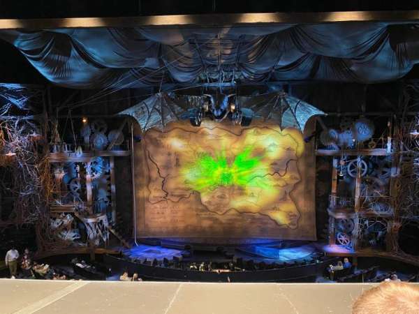 Gershwin Theatre, section: Front Mezzanine C, row: B, seat: 111