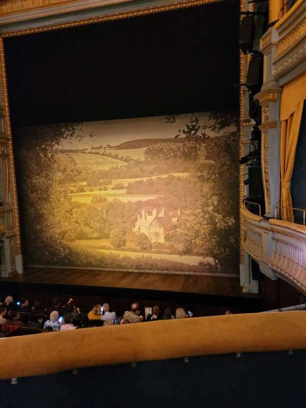 Harold Pinter Theatre, section: Dress circle, row: B, seat: 4