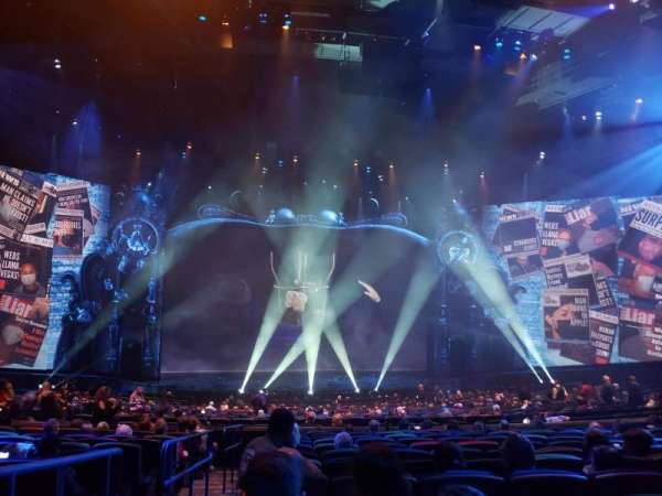 Michael Jackson One Theatre, section: 203, row: MM, seat: 1