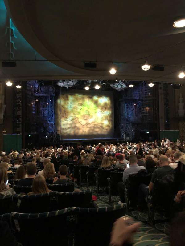 Apollo Victoria Theatre, section: Stalls, row: ZD, seat: 38