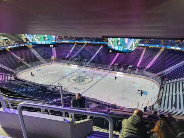 Climate Pledge Arena, section: 211, row: G, seat: 14