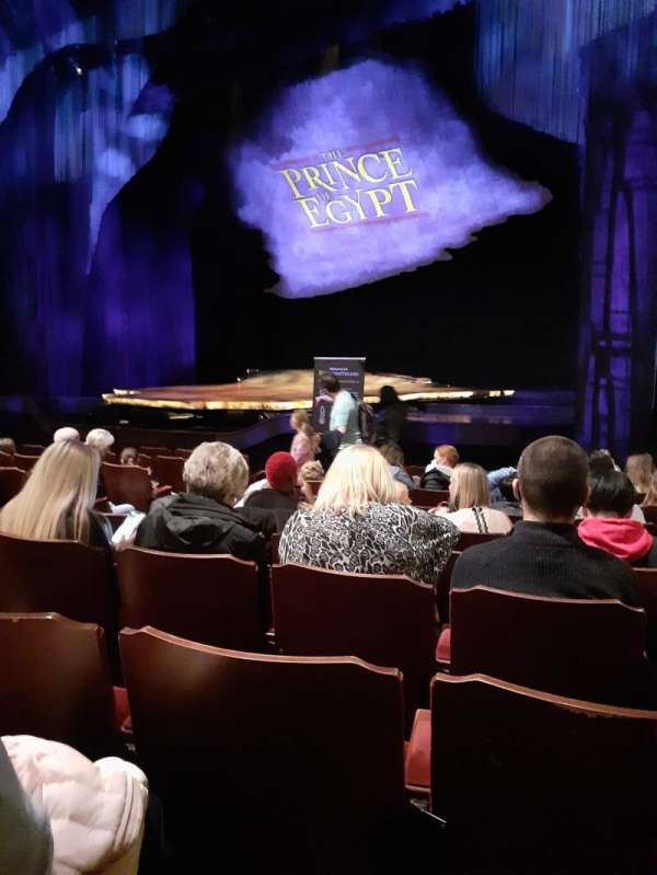 Dominion Theatre, section: Stalls, row: K, seat: 7