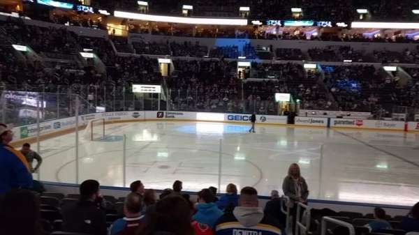 Enterprise Center, section: 118, row: K, seat: 1