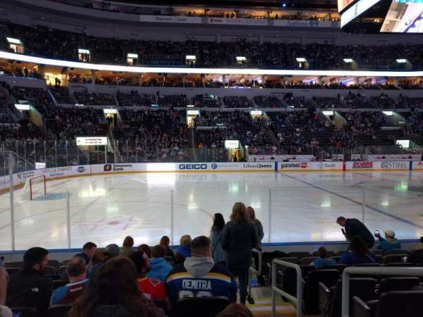 Enterprise Center, section: 118, row: K, seat: 1