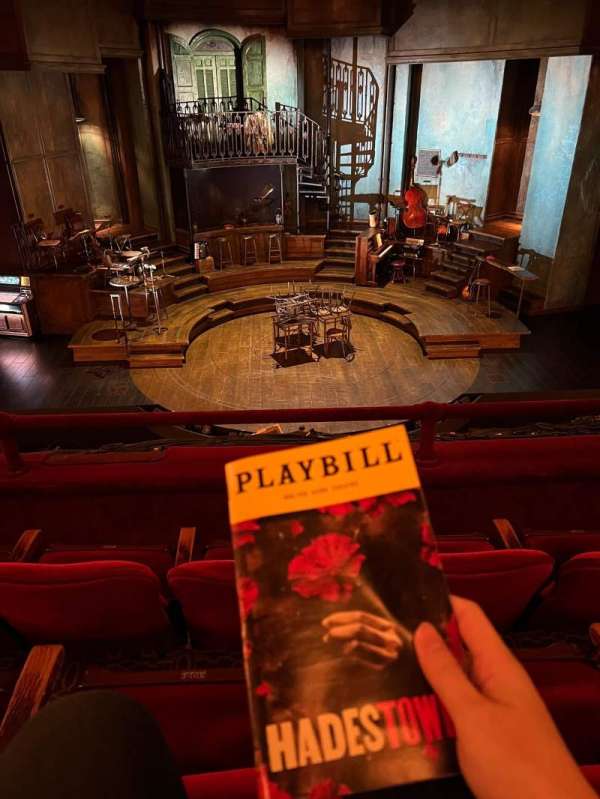 Walter Kerr Theatre, section: Mezzanine C, row: C, seat: 109