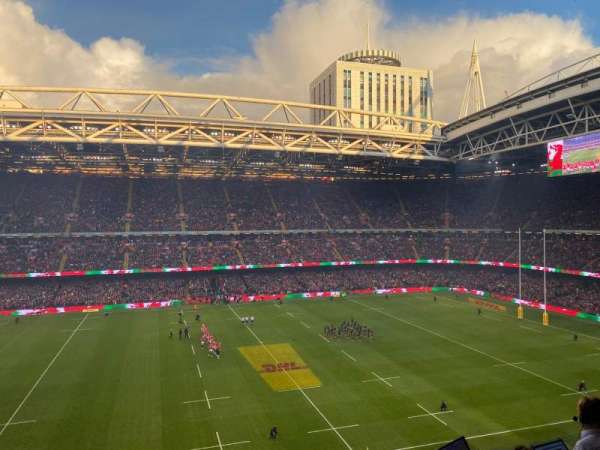 Principality Stadium, section: U31, row: 5, seat: 13