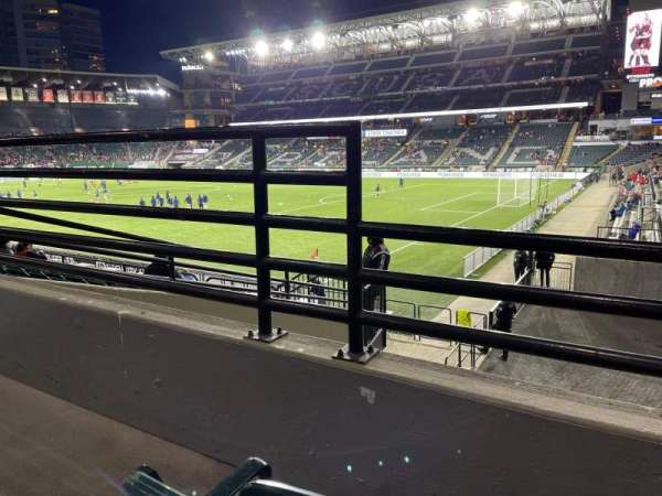 Providence Park, section: 123, row: H, seat: 1
