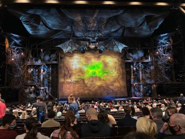 Gershwin Theatre, section: Orchestra C, row: S, seat: 107
