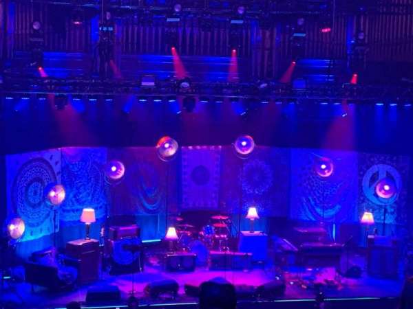 The Tabernacle, section: 202, row: F, seat: 11