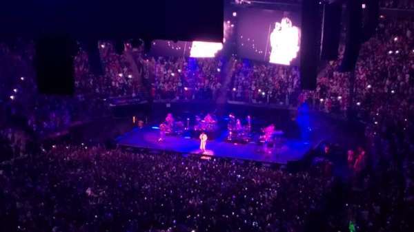 Madison Square Garden, section: 308, row: 1, seat: 5