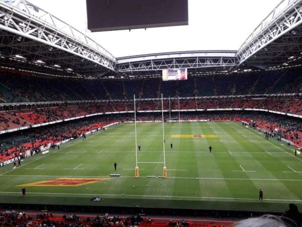 Principality Stadium, section: Un2, row: 23, seat: 27