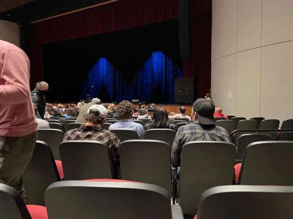 First Interstate Center for the Arts, section: ORCH, row: k, seat: 62