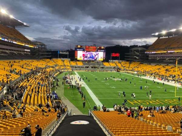 Acrisure Stadium, section: 219, row: B, seat: 5
