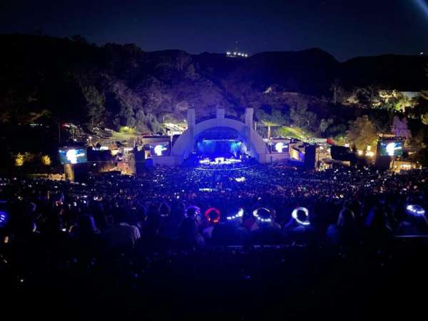 Hollywood Bowl, section: W1, row: 1, seat: 35