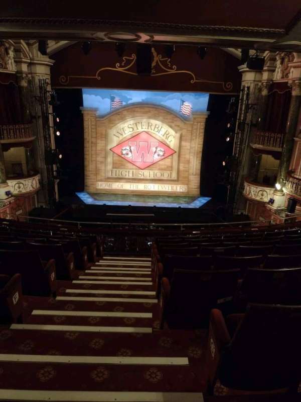 New Wimbledon Theatre, section: Dress Circle, row: J, seat: 18