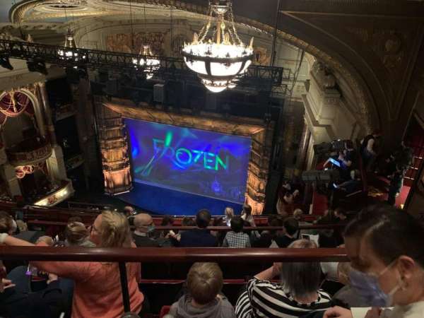 Theatre Royal Drury Lane, section: Balcony, row: H, seat: 10