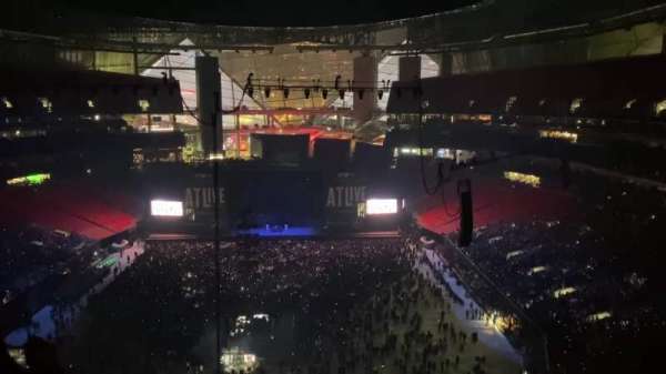 Mercedes-Benz Stadium, section: 325, row: 11, seat: 7