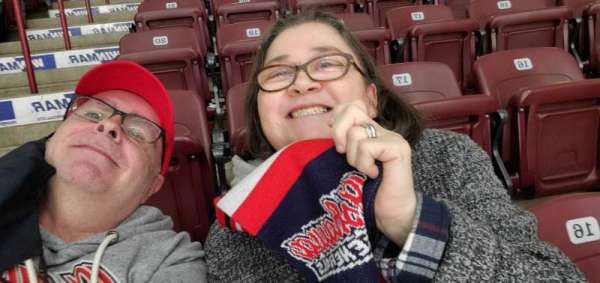 Tribute Communities Centre, section: 107, row: 8, seat: 18