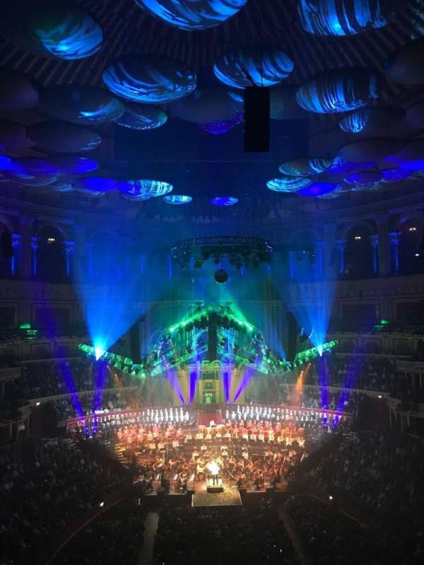 Royal Albert Hall, section: Rausing Circle T, row: 1, seat: 104