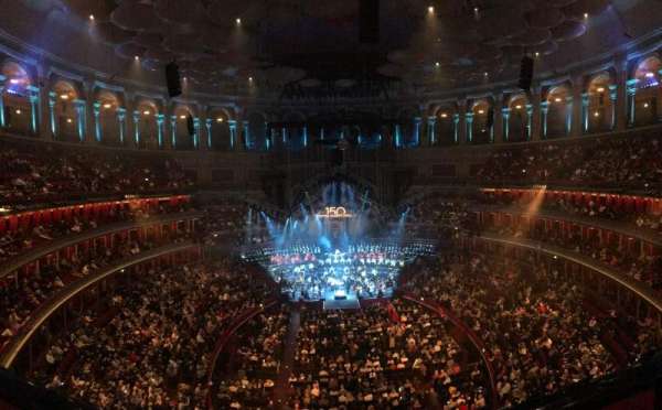 Royal Albert Hall, section: Rausing Circle T, row: 1, seat: 104