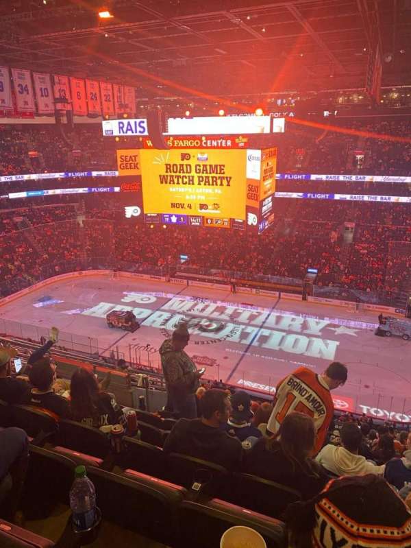 Xfinity Mobile Arena, section: 215, row: 13, seat: 9