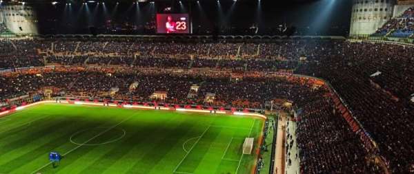 San Siro, section: 323, row: 6, seat: 5