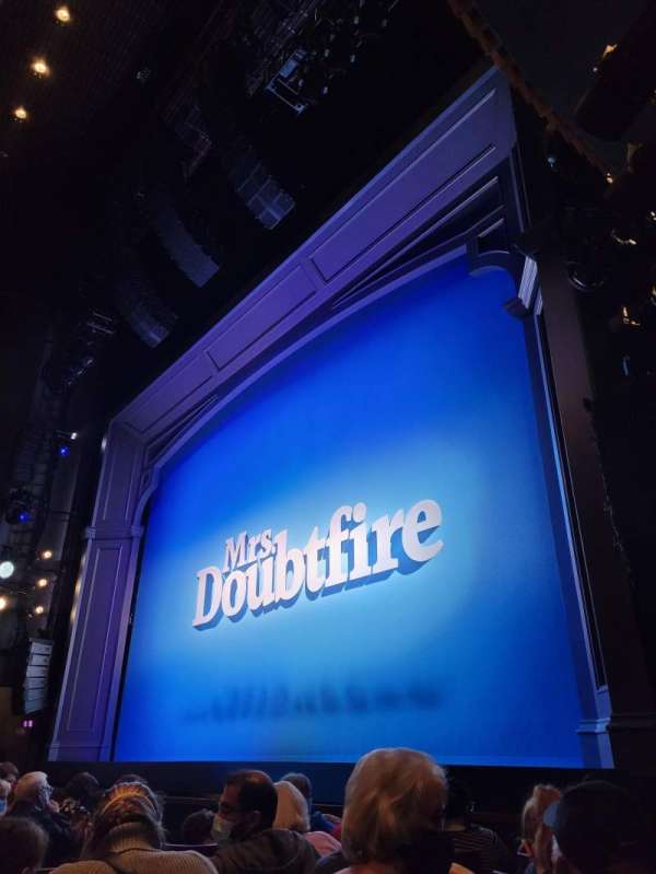 Stephen Sondheim Theatre, section: Orchestra R, row: F, seat: 14
