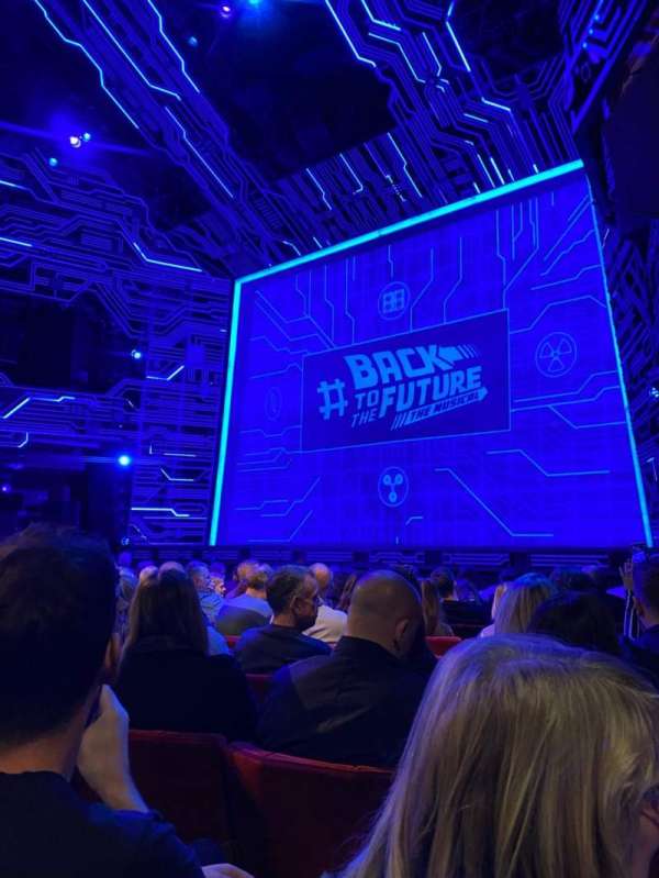 Adelphi Theatre, section: Stalls, row: J, seat: 4