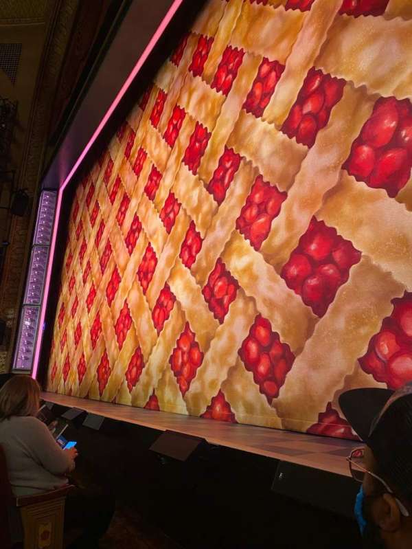 Barrymore Theatre, section: Orchestra R, row: A, seat: 8